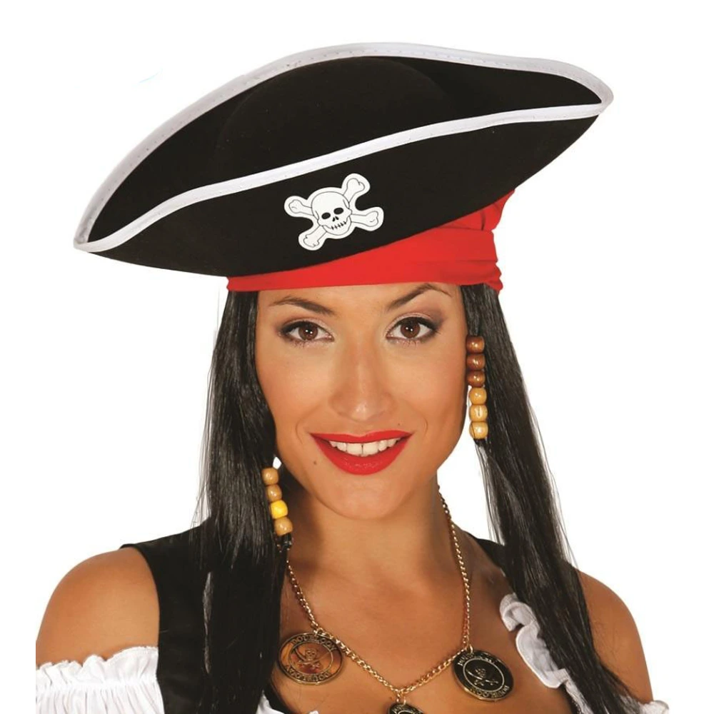 Sombrero pirata adulto fieltro