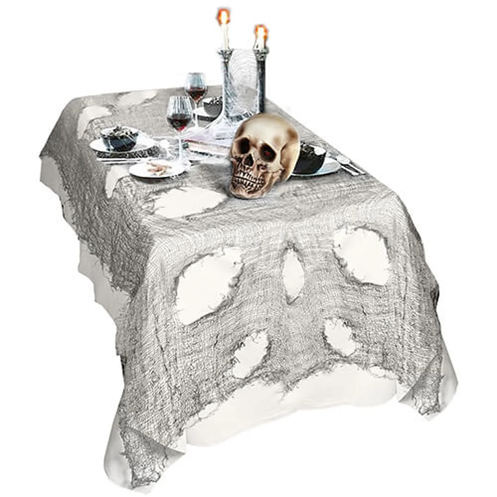 Tejido Gris Horror decoración para mesa 60X300 cm