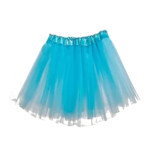 Tutú azul claro cielo infantil 30 cm