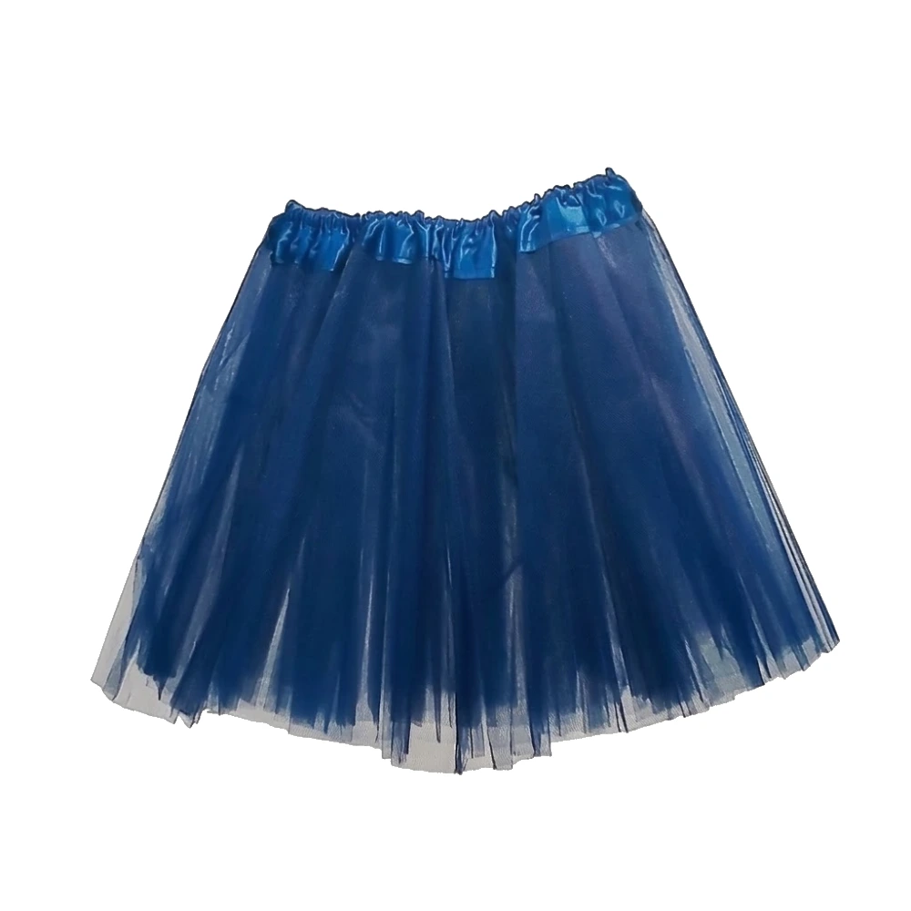 Tutú azul oscuro infantil 30 cm
