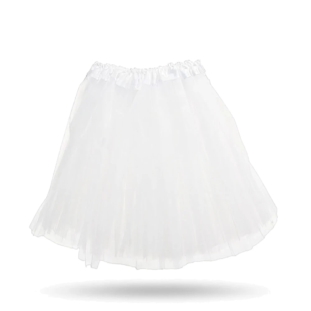 Tutú blanco infantil 30 cm