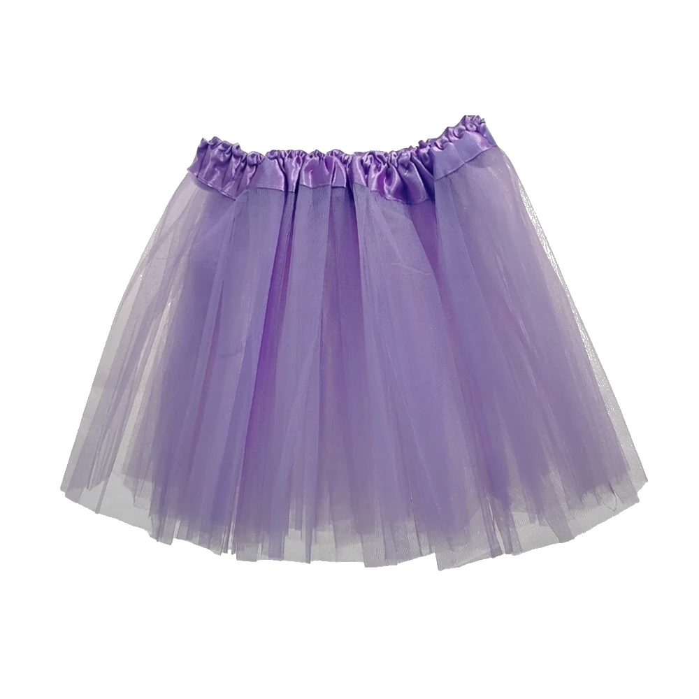 Tutú lila claro infantil 30 cm