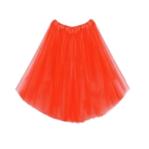 Tutú rojo infantil 30 cm