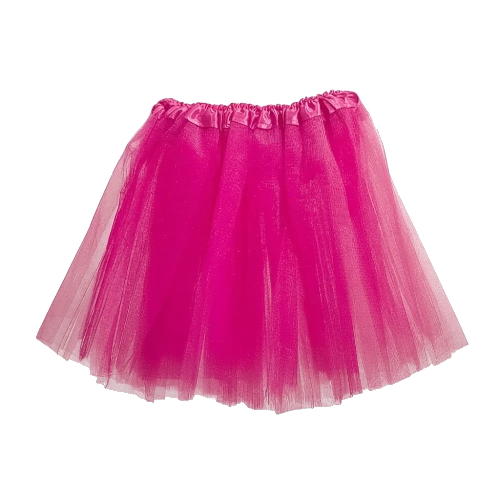 Tutú rosa oscuro infantil 30 cm