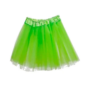 Tutú verde claro infantil 30 cm