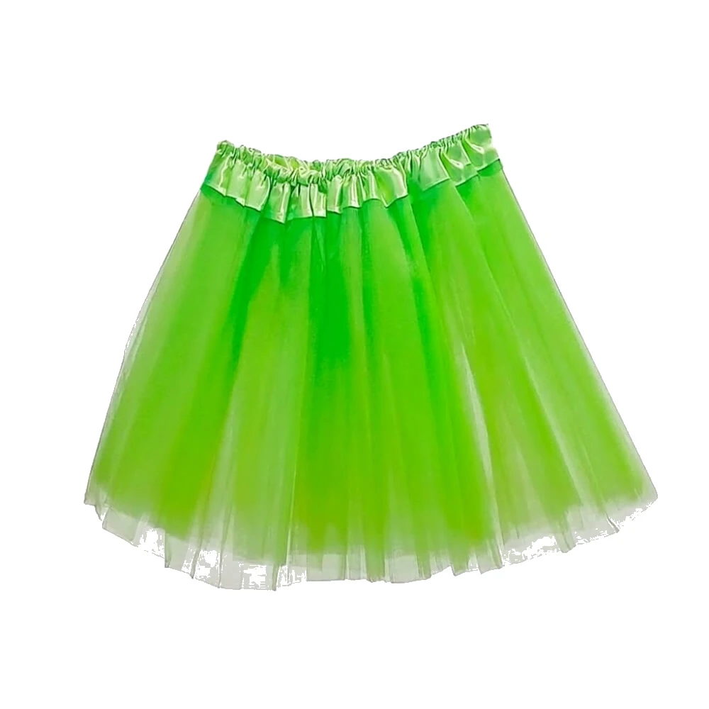 Tutú verde claro infantil 30 cm