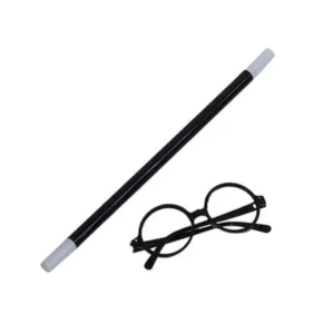 Set Varita con gafas mago
